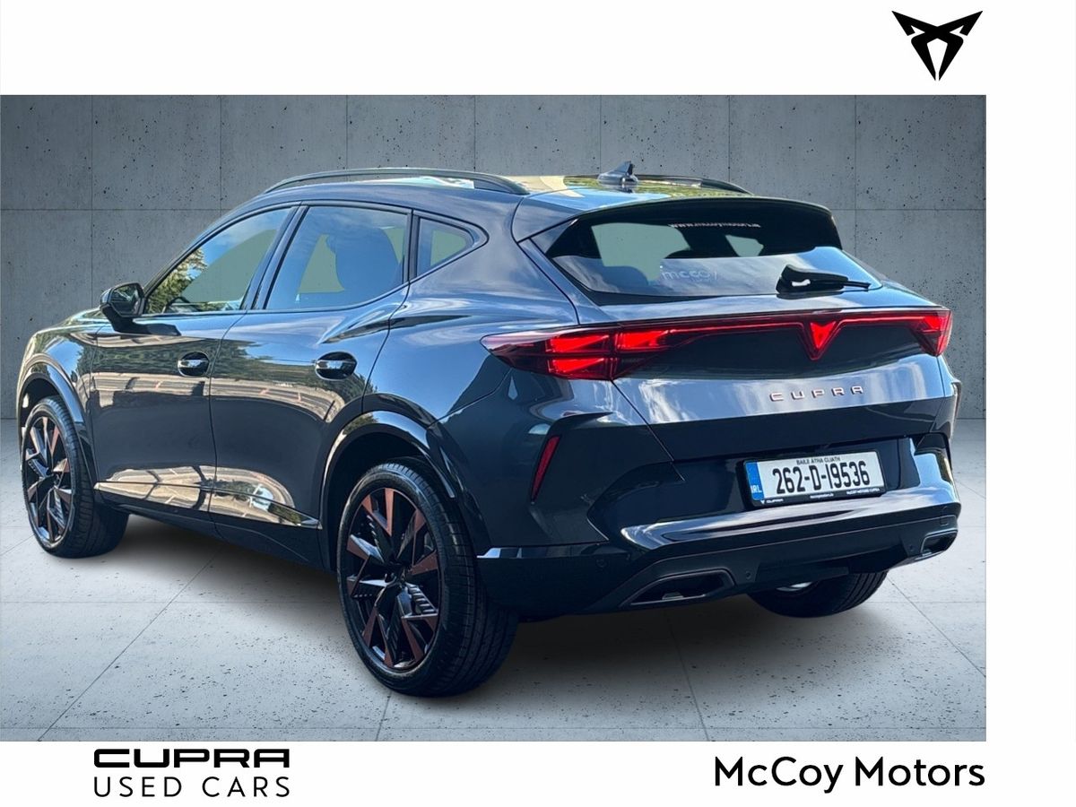 Cupra Formentor **262 SALE ** FORMENTOR V2 1.5ETSI 150HP DSG 5DR AUTO **DELIVERY MILEAGE -- 5 YEAR WARRANTY -- 19" "SANDSTORM COPPER" ALLOYS -- FOC SERVICE PLAN**