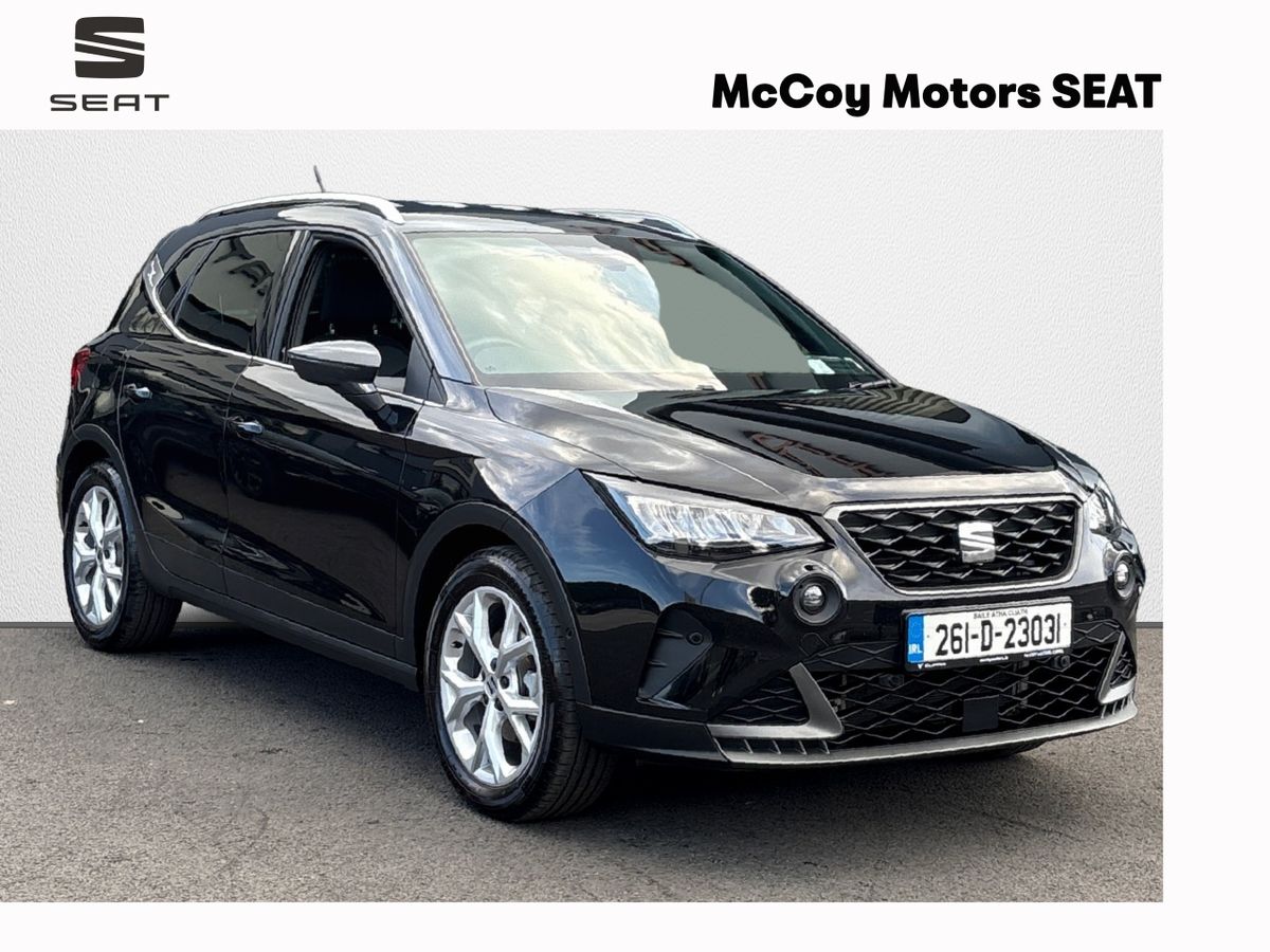 SEAT Arona **JUST ARRIVED** ARONA 1.0TSI 115hp FR **SEAT WARRANTY 2029**HUGE SAVINGS**PCP FINANCE AVAILABLE**