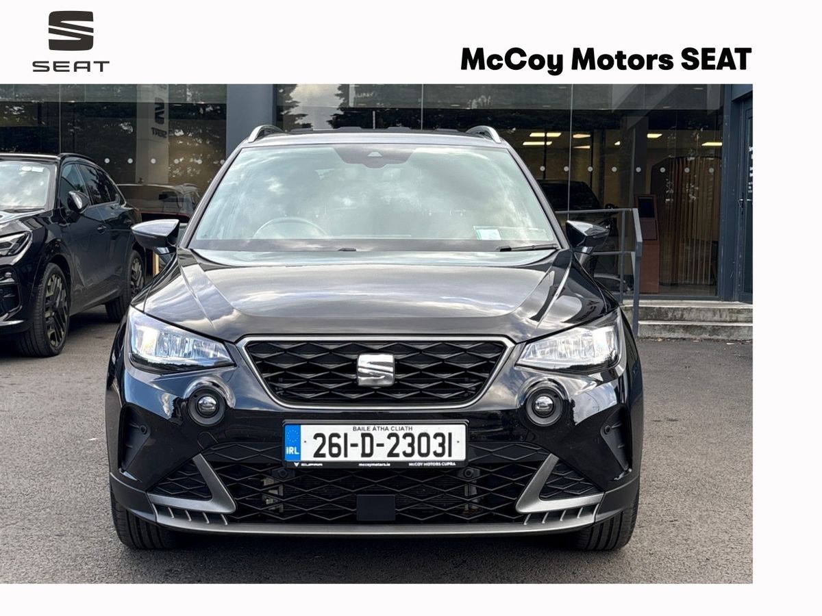 SEAT Arona **JUST ARRIVED** ARONA 1.0TSI 115hp FR **SEAT WARRANTY 2029**HUGE SAVINGS**PCP FINANCE AVAILABLE**