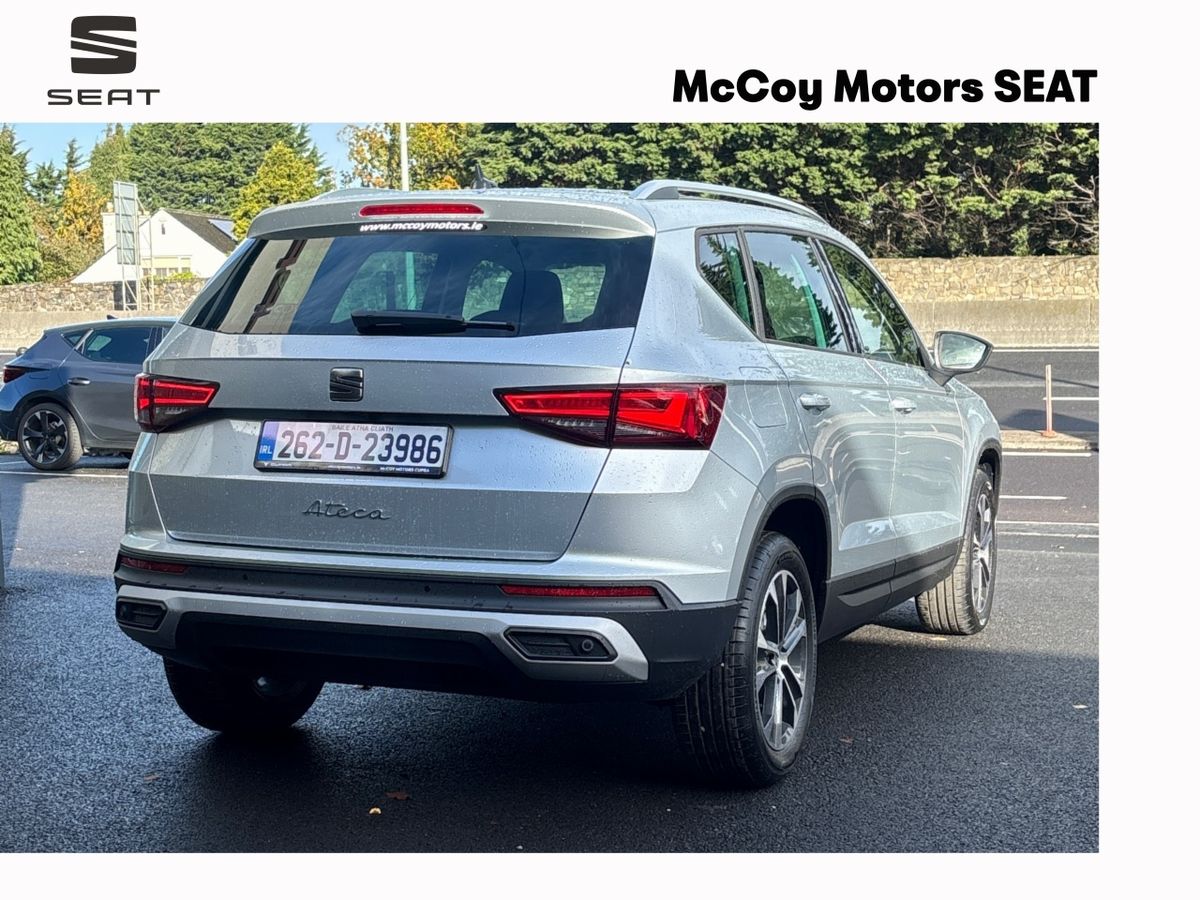 SEAT Ateca **JUST ARRIVED** ATECA 1.0TSI 115HP SE+ **0% PCP FINANCE -- DELIVERY MILEAGE**