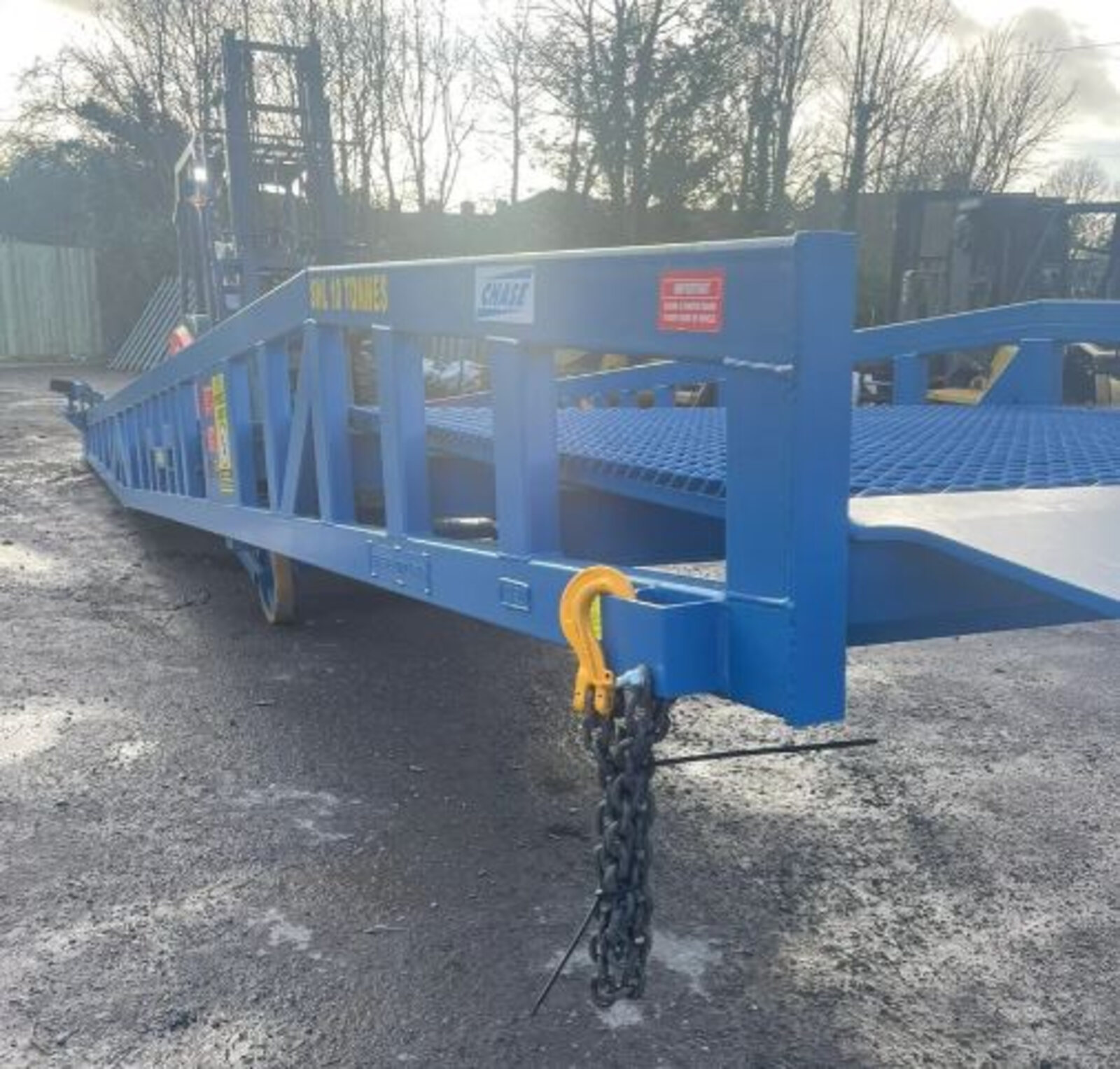 Forklift Container Mobile Loading Ramps