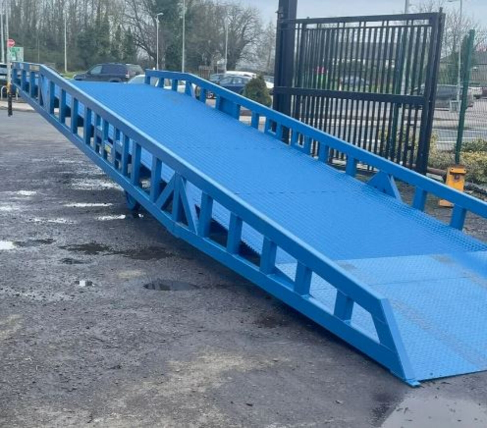 Forklift Container Mobile Loading Ramps