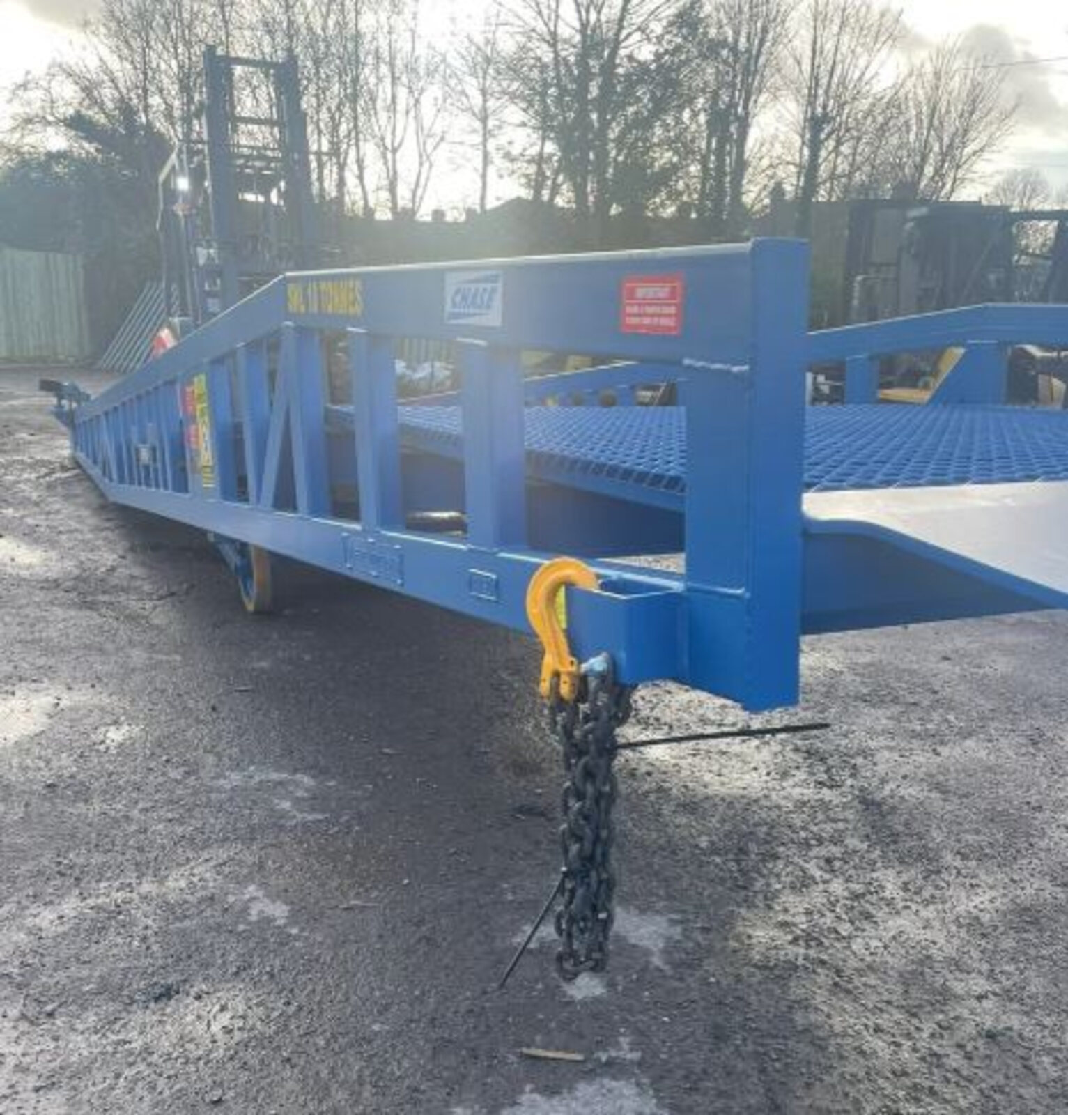 Forklift Container Mobile Loading Ramps