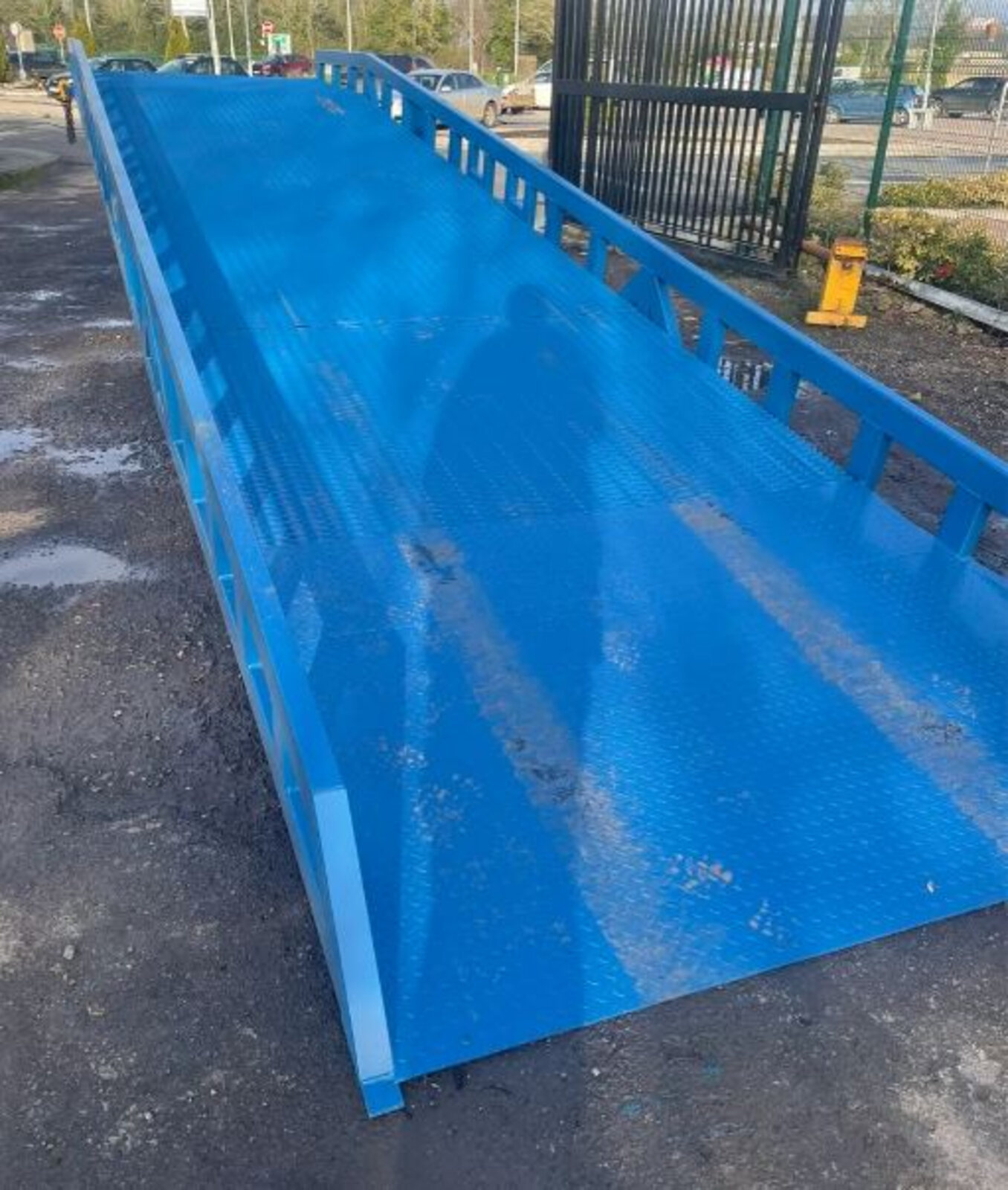 Forklift Container Mobile Loading Ramps