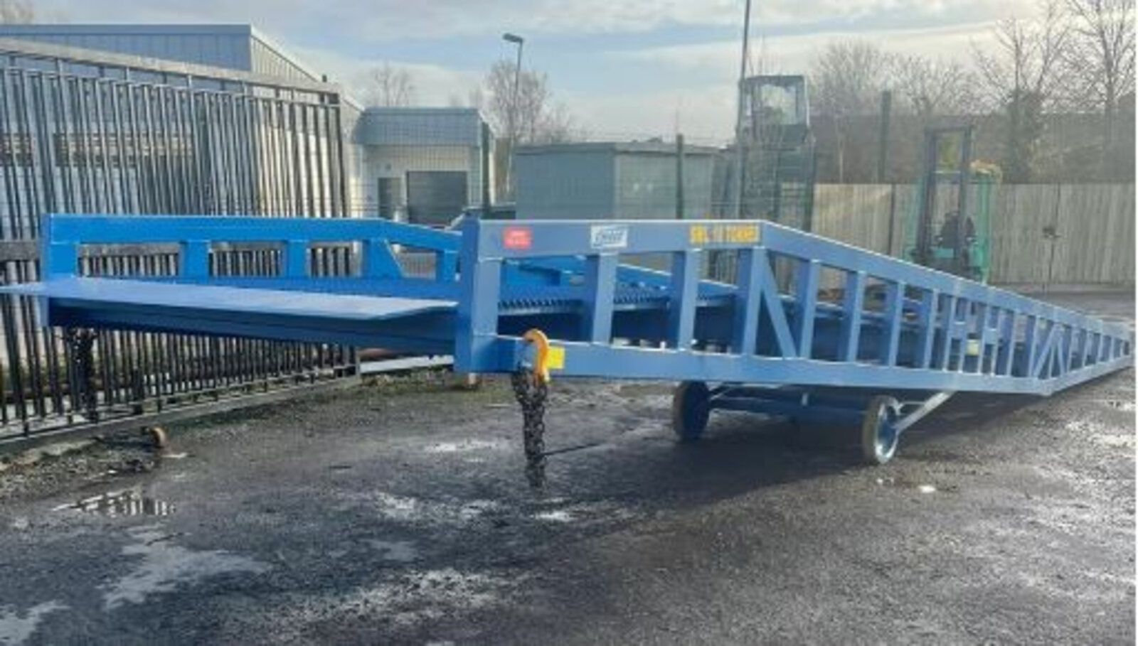 Forklift Container Mobile Loading Ramps