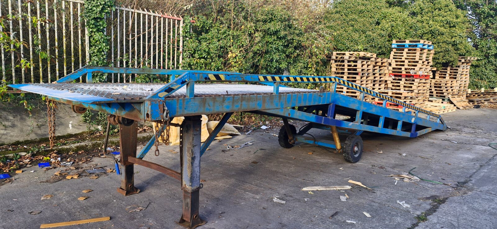 Forklift Container Ramp