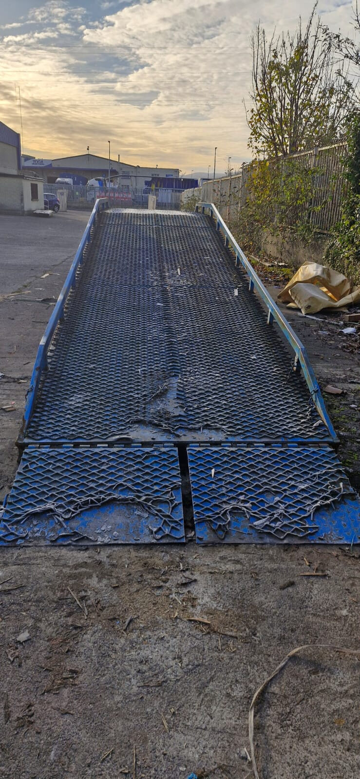 Forklift Container Ramp