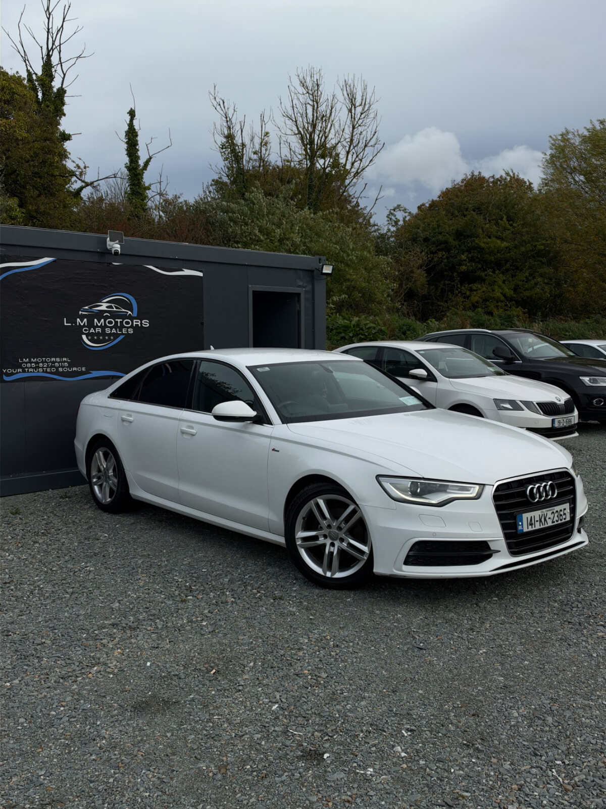 2014 Audi A6, White