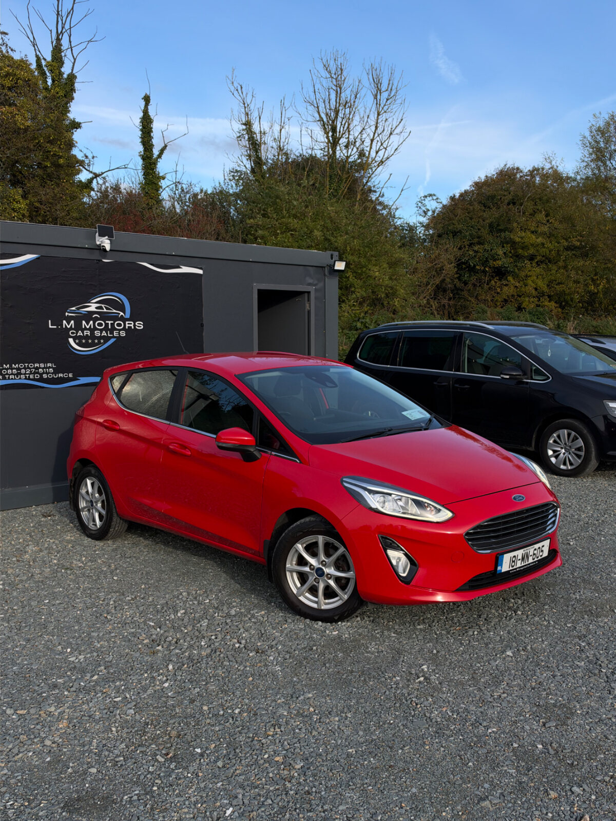 2018 Ford Fiesta, Red